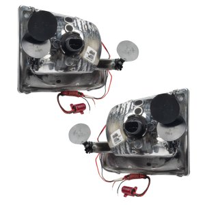 Ford F-150 Headlight Assemblies - ORACLE Lighting - ColorSHIFT w/ Simple Controller - `97-`03